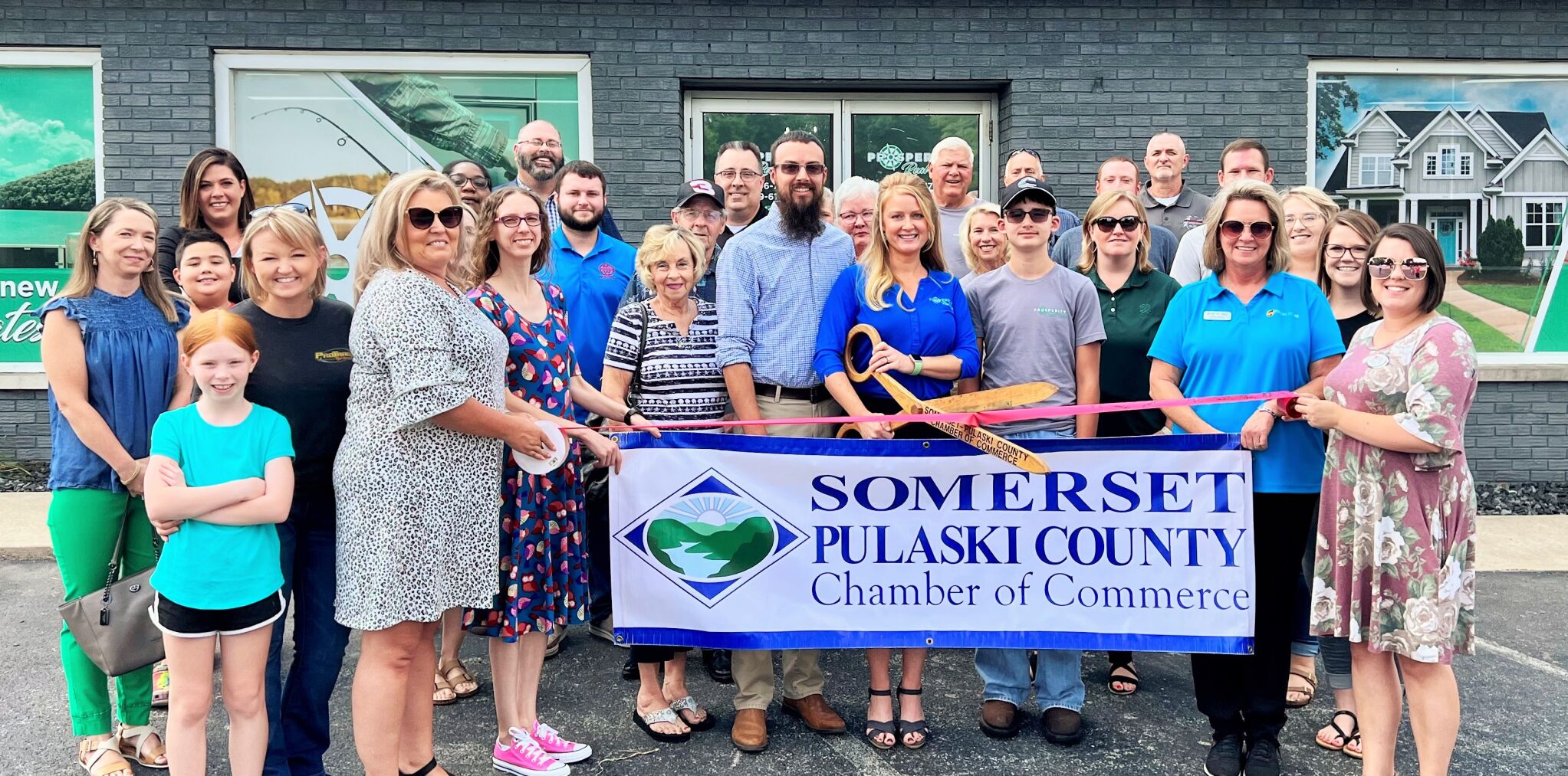 Chamber Ribbon Cutting at Prosperity Real Estate
